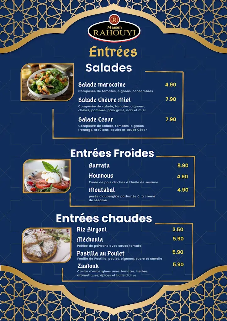 Menu_Restaurant Maison RAHOUYI_Boé_image_3