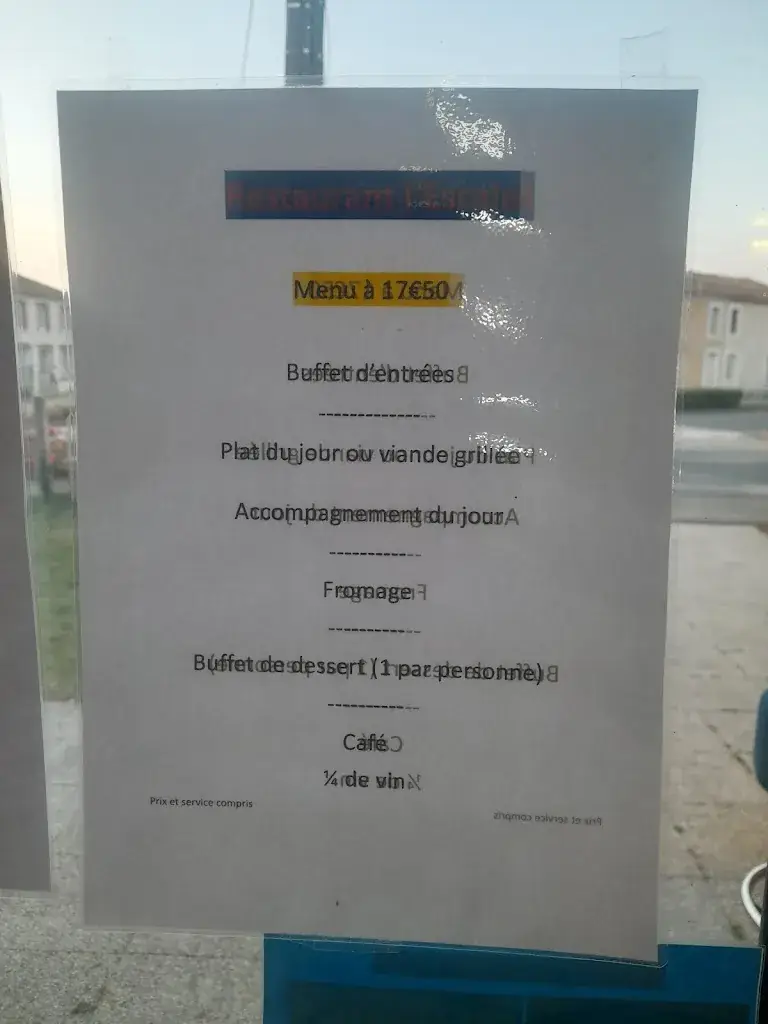 Menu_L'ESCALE de Boussais_Boussais_image_2