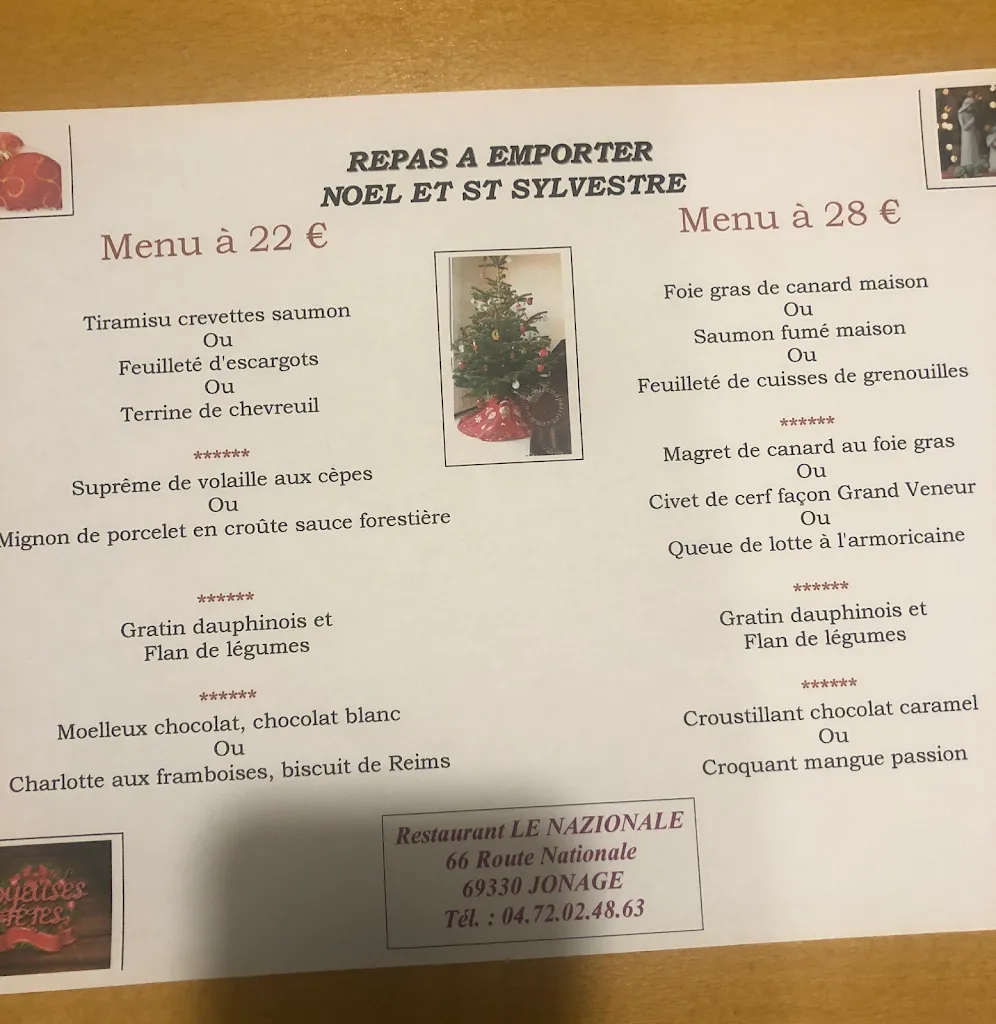 Menu_Restaurant Le Nazionale_Jonage_image_2