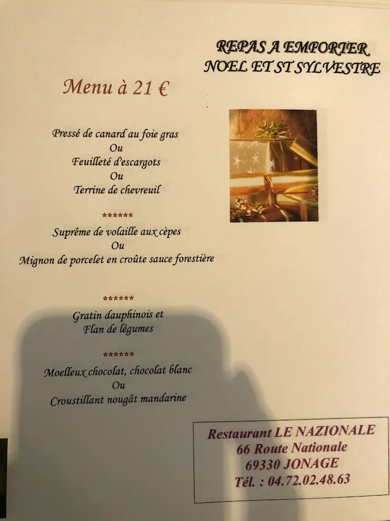 Menu_Restaurant Le Nazionale_Jonage_image_3