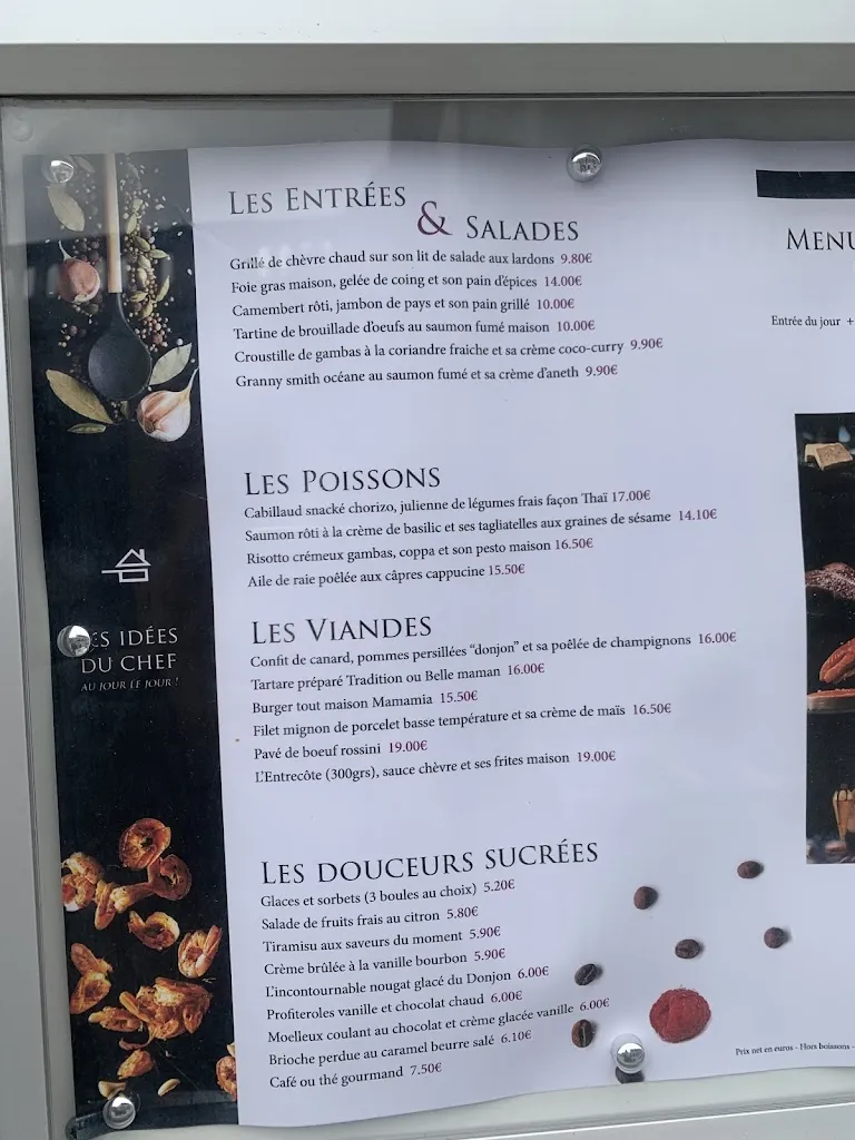 Menu_Restaurant du Donjon_Niort_image_3