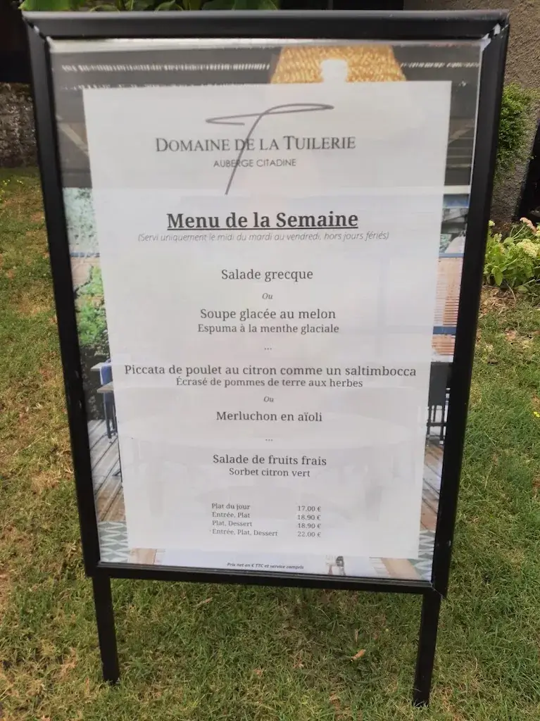 Menu_Domaine de La Tuilerie_Bessines_image_4