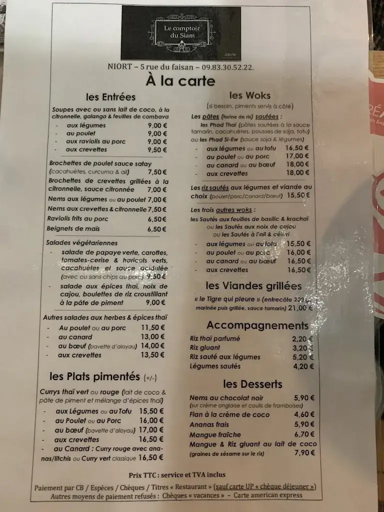 Menu_Le Comptoir du Siam_Niort_image_4