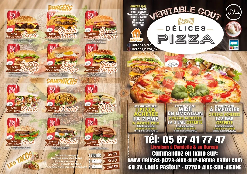Menu_Délices pizza_Aixe-sur-Vienne_image_2