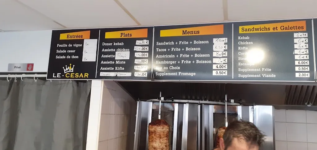 Menu_Le César_Allassac_imagen_1