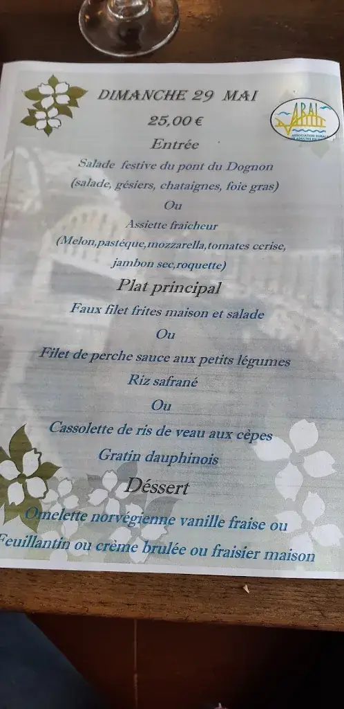 Menu_Restaurant ESAT Pont du Dognon_Saint-Laurent-les-Églises_image_4