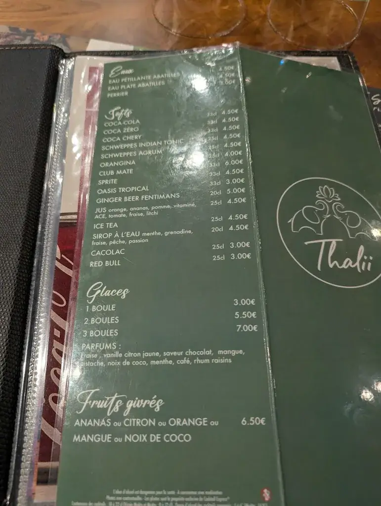 Menu_Thalii Restaurant Indien & Bar_Ambarès-et-Lagrave_immagine_3