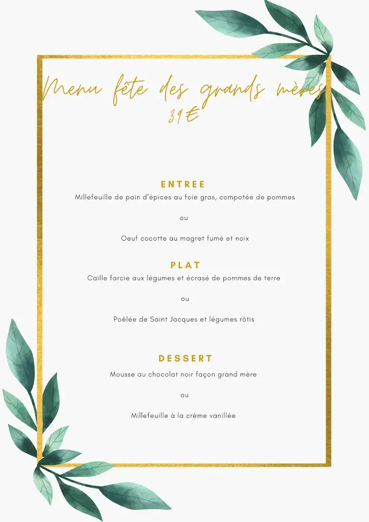 Menu_Le Coq Sauvage_Saint-Loubès_image_3