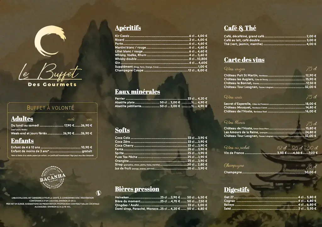 Menu_Le Buffet des Gourmets_Sainte-Eulalie_image_2