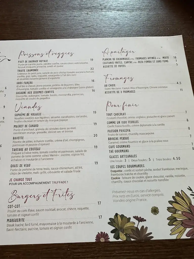Menu_Brasserie Marguerite_Naucelles_image_4