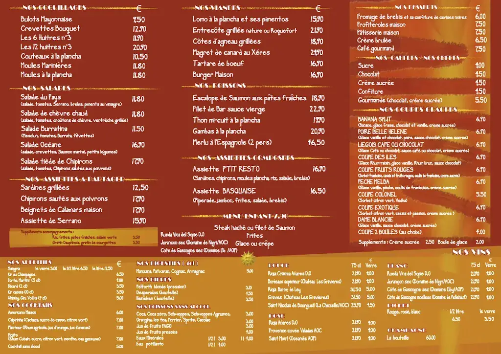 Menu_Le P'tit Resto_Anglet_image_2
