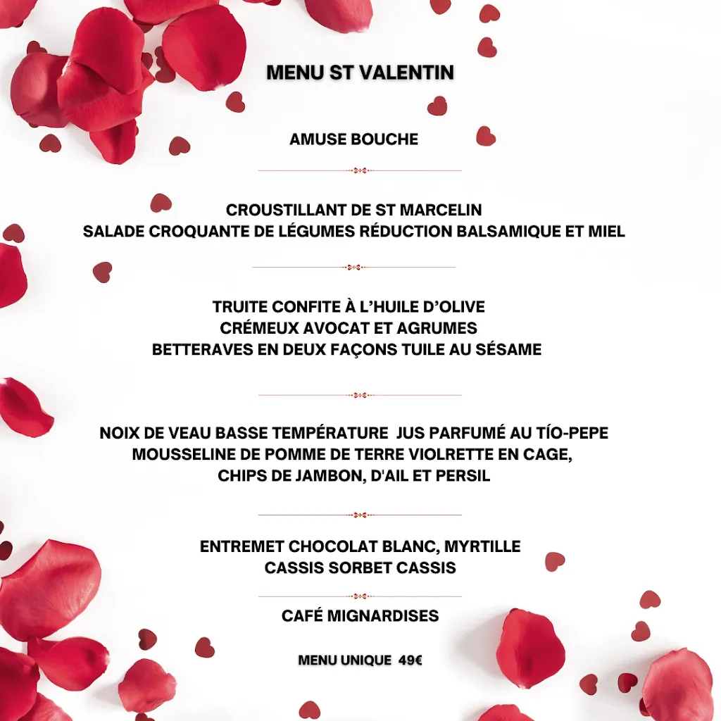 Menu_La Table des compagnons_Anglet_immagine_4