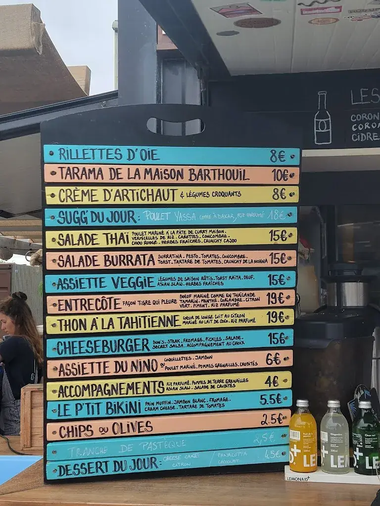 Menu_OZEANOA Anglet_Anglet_immagine_3