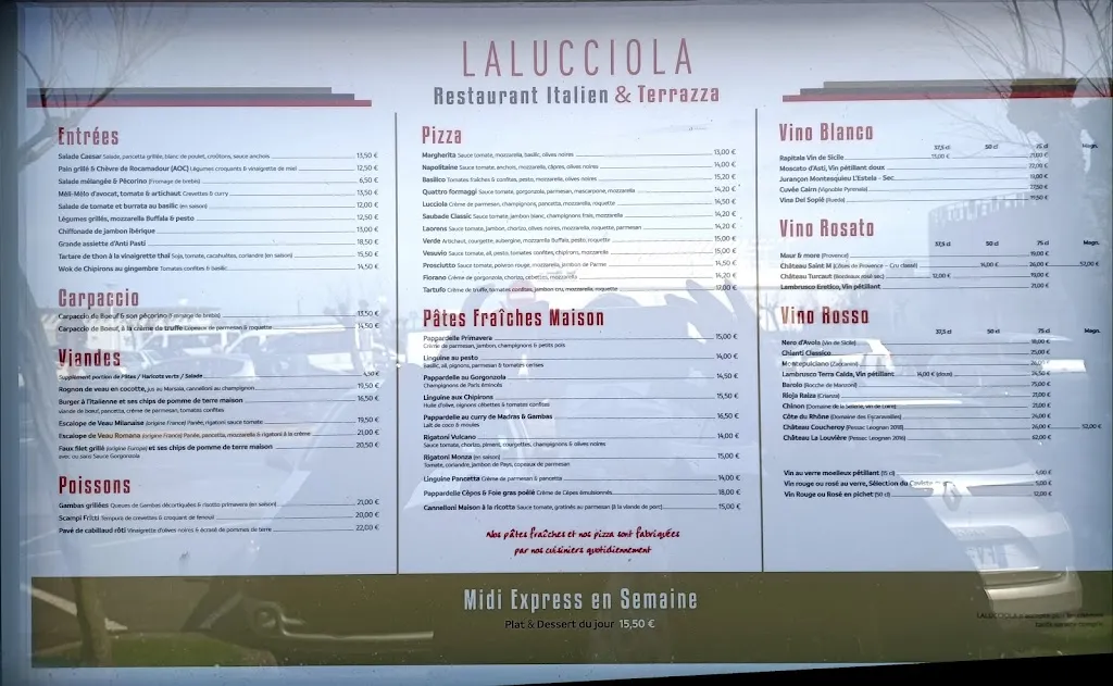 Menü_La Lucciola_Anglet_Bild_2