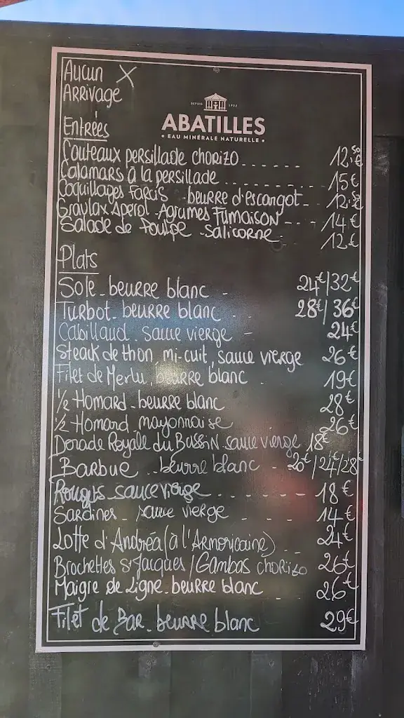 Chez Huguette restaurant in Andernos-les-Bains