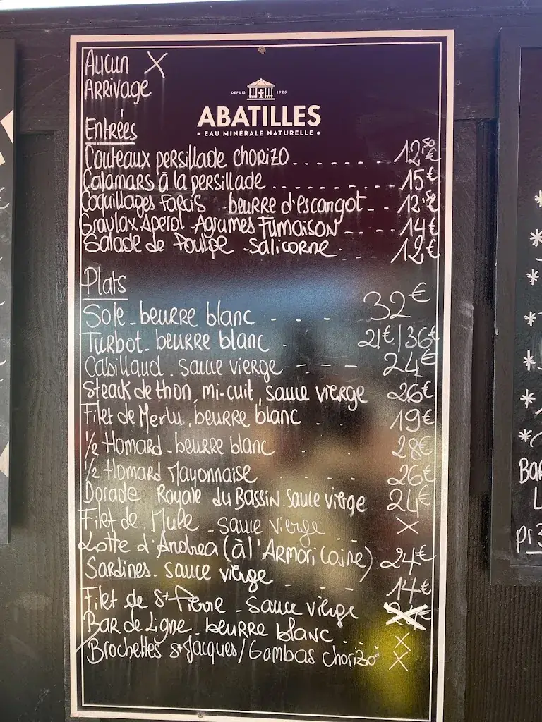 Menu_Chez Huguette_Andernos-les-Bains_image_3