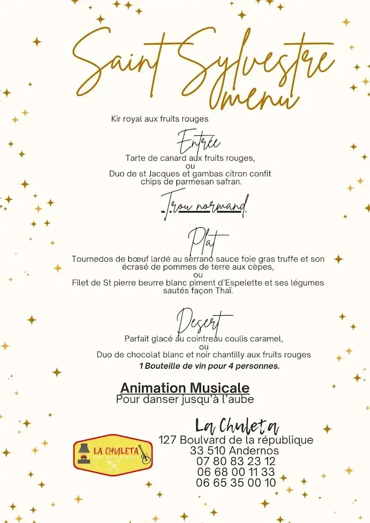 Menu_La Chuleta_Andernos-les-Bains_image_1