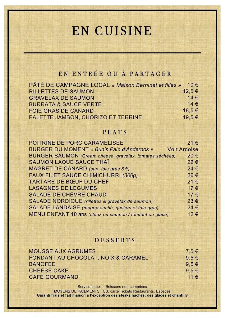 Menu_L'Airial_Andernos-les-Bains_image_1