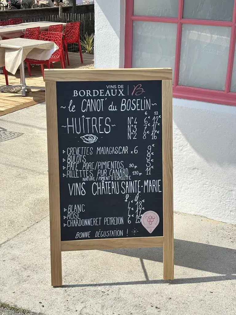 Menu_Le Canot’ du Boselin_Andernos-les-Bains_image_1