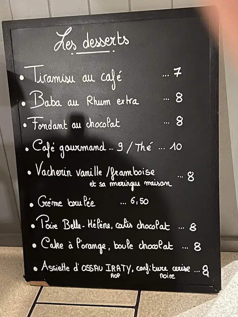 Menu_Restaurant LA CAOUENNE_Andernos-les-Bains_image_2