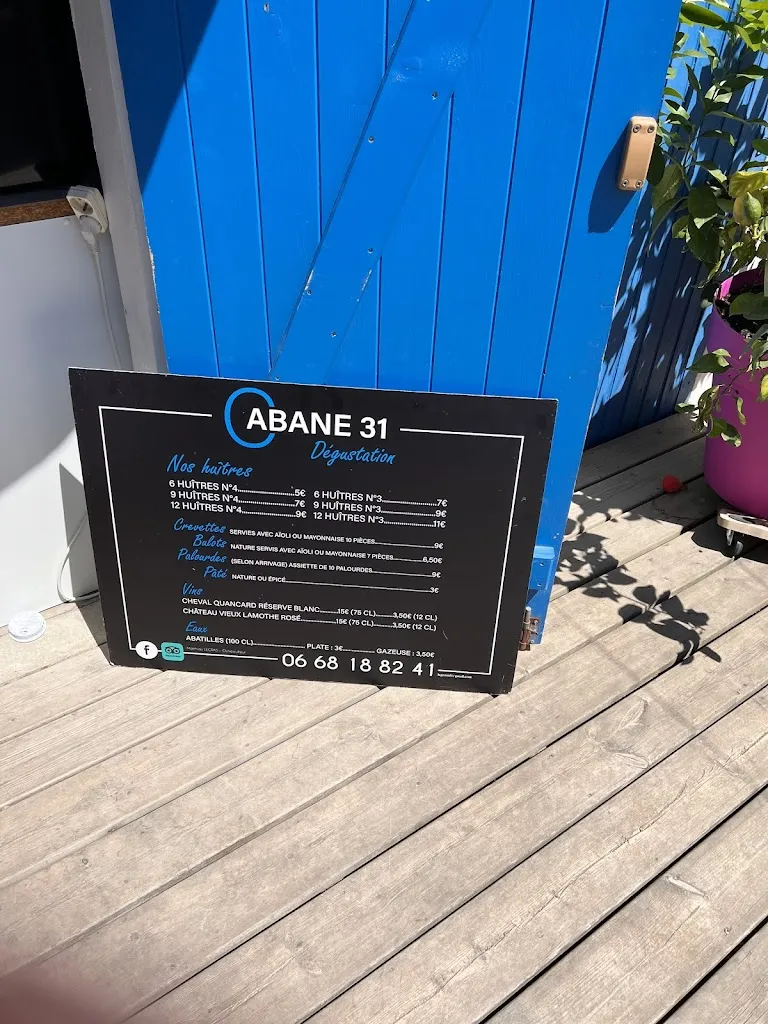 Menu_Cabane 31_Andernos-les-Bains_image_3