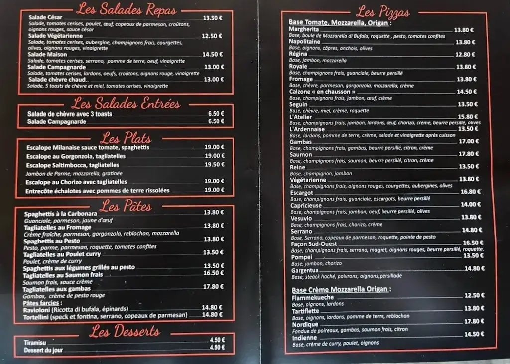 Menu_L' Atelier à Pizzas_Andernos-les-Bains_image_1
