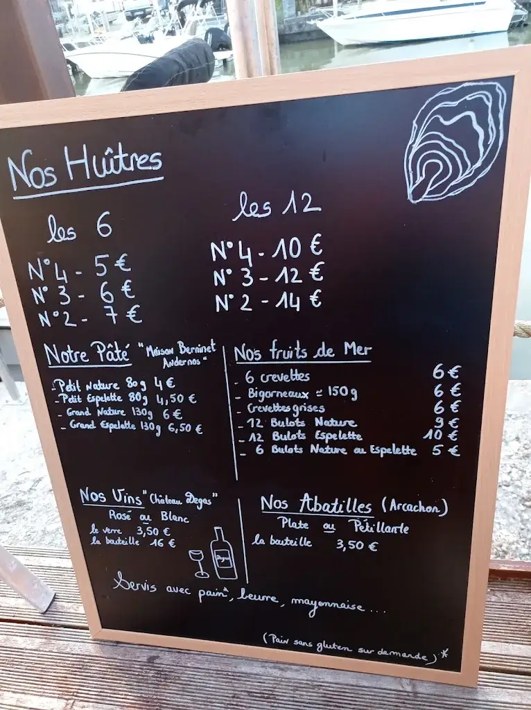 Menu_Nami - Parcs et table ostréicoles_Andernos-les-Bains_image_1