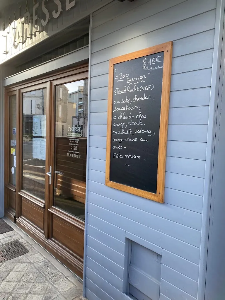 Menu_RESTAURANT L'ADRESSE_Angoulême_image_3