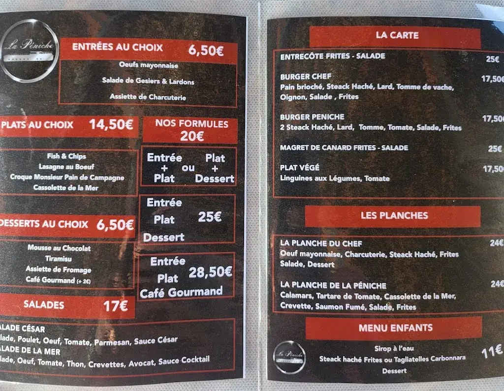 Menu_La Péniche_Angoulême_image_4