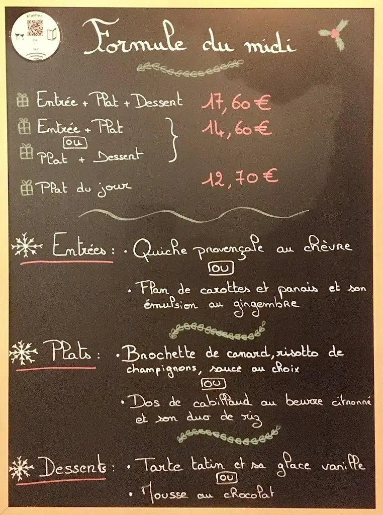 Menu_Le Bistrot de Côté Océan_Angoulins_immagine_3