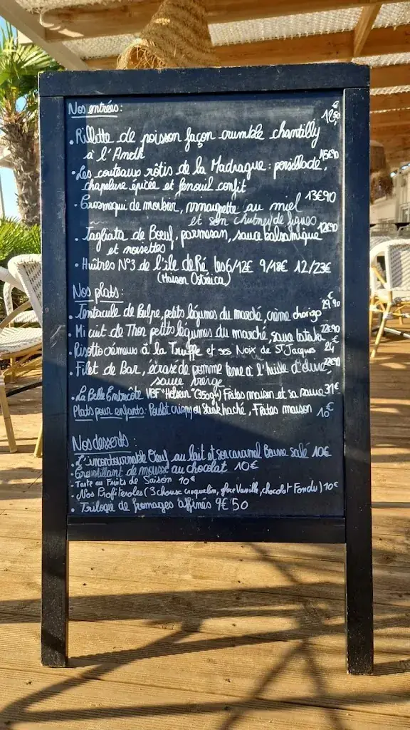 Menu_La Madrague_Angoulins_image_3