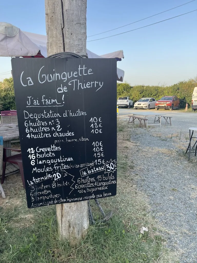 Menu_La Guinguette de Thierry_Angoulins_image_1