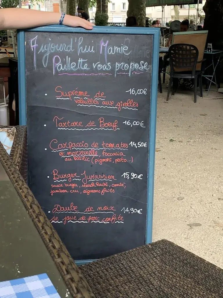 Menu_Mamie paillette_Jaujac_imagen_1