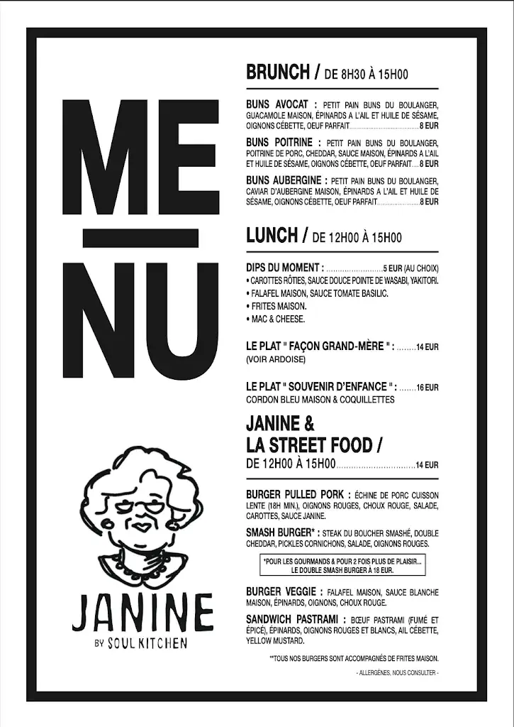 Menu_Janine by Soul Kitchen_Soorts-Hossegor_image_1