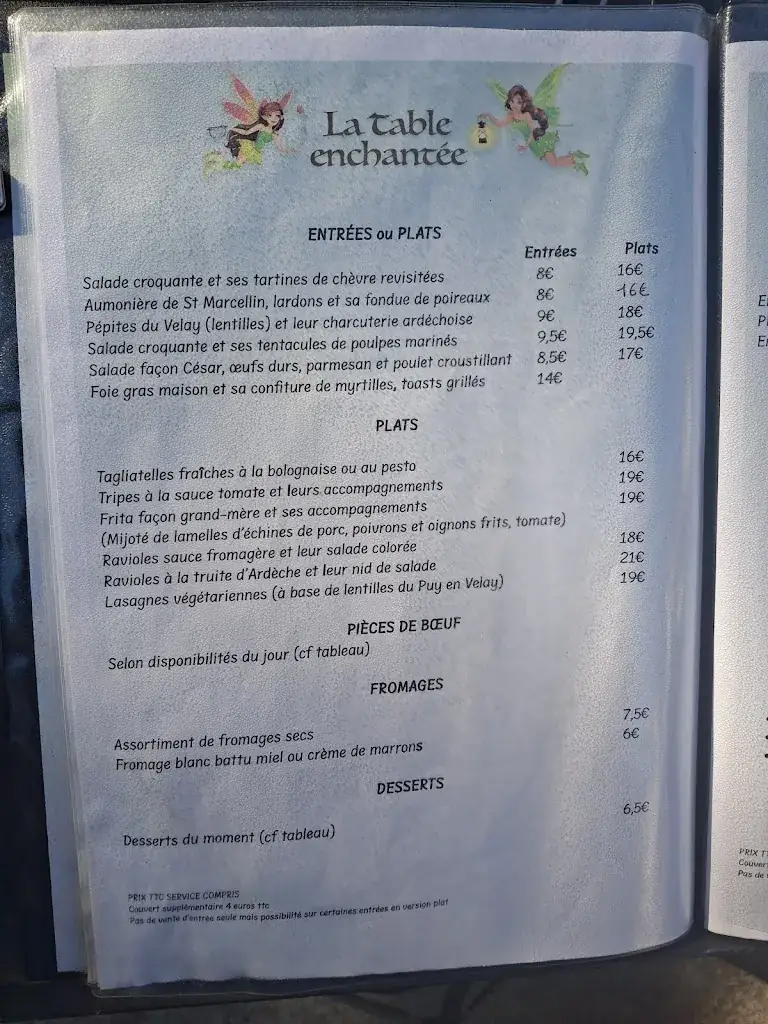 Menu_La Table Enchantée_Thueyts_image_3