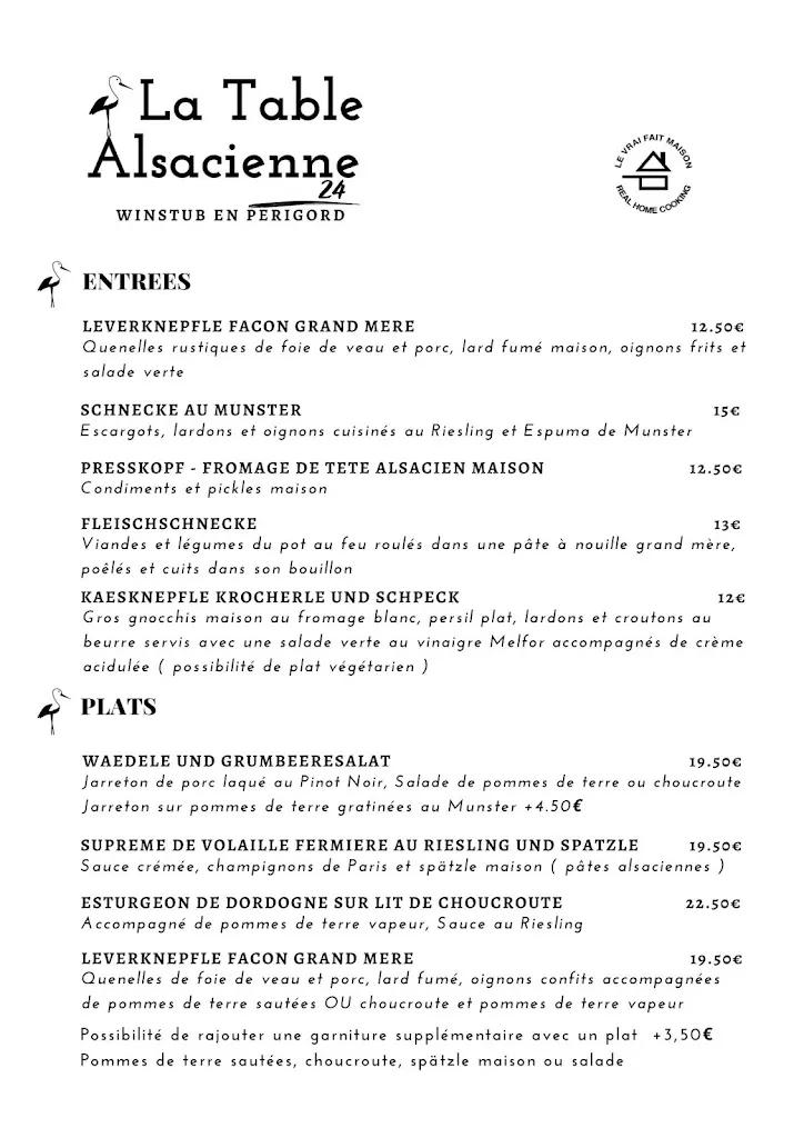 Menu_La Table Alsacienne 24 - Winstub en Périgord_Annesse-et-Beaulieu_immagine_2