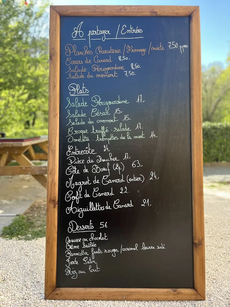 Menu_La Guinguette de la Roche_Marsac-sur-l'Isle_image_1