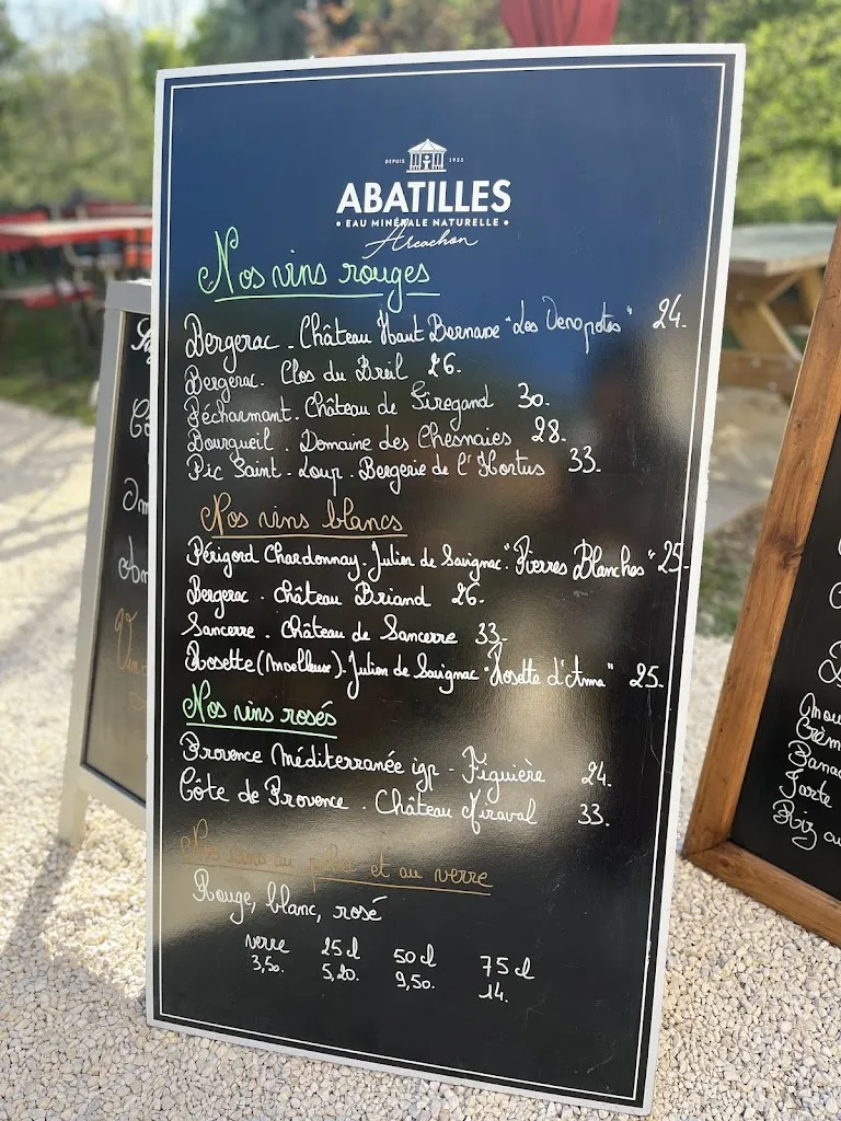 Menu_La Guinguette de la Roche_Marsac-sur-l'Isle_image_2