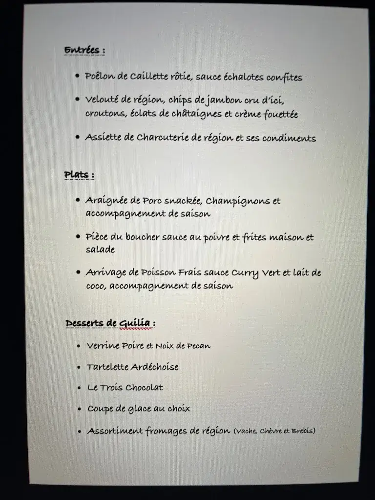 Menu_Les Pavés Gourmands_Thueyts_image_2