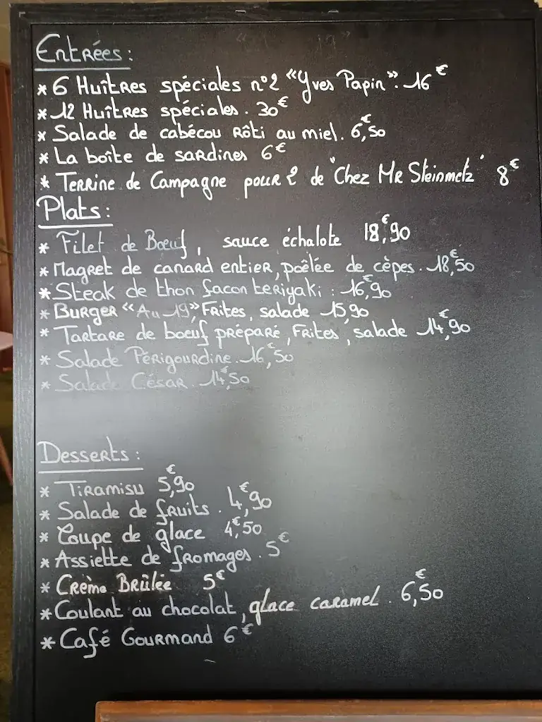 Menu_Club House au 19_Marsac-sur-l'Isle_image_1