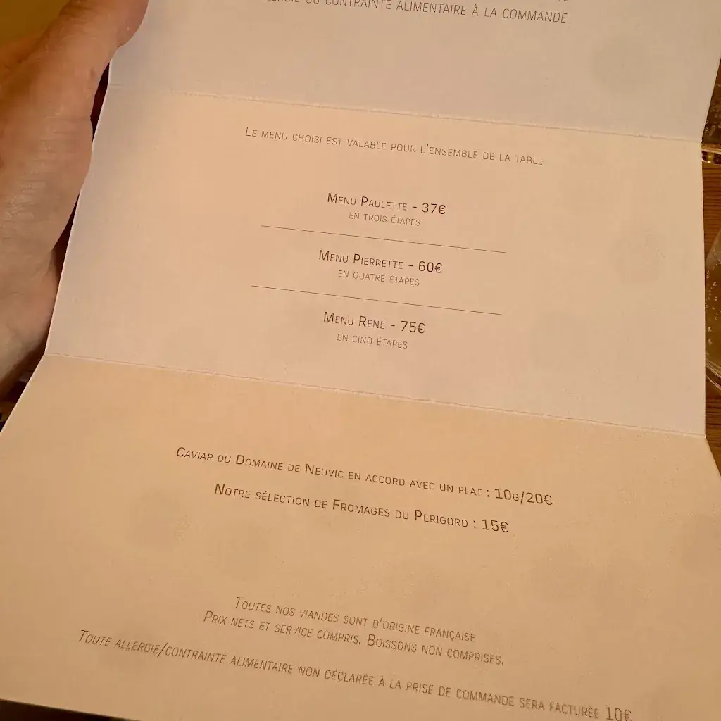 Menu_Restaurant Les Singuliers_Saint-Astier_image_1