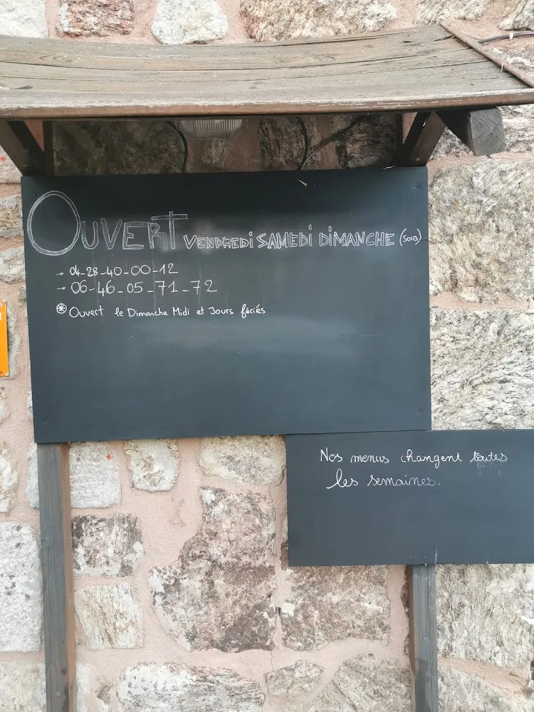 Menu_Auberge Les Grillons_Meyras_image_2