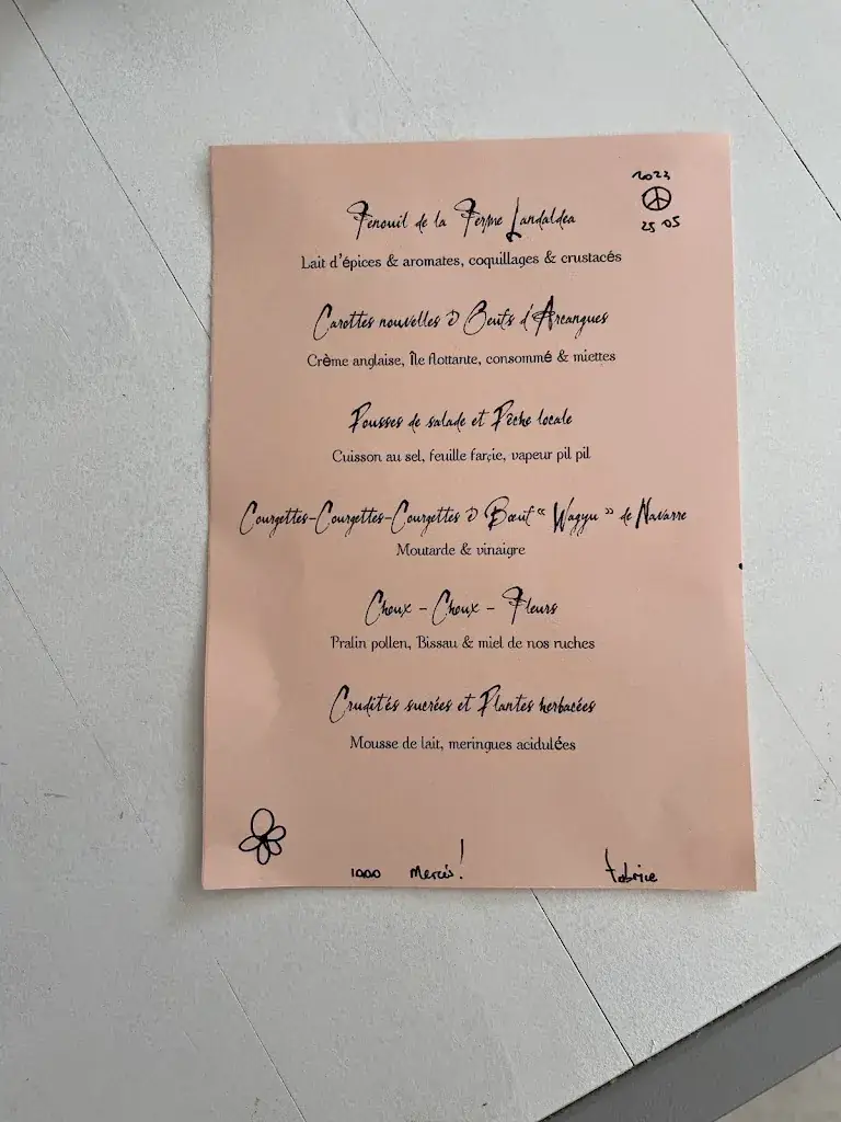 Menu_Moulin d'Alotz_Arcangues_image_2