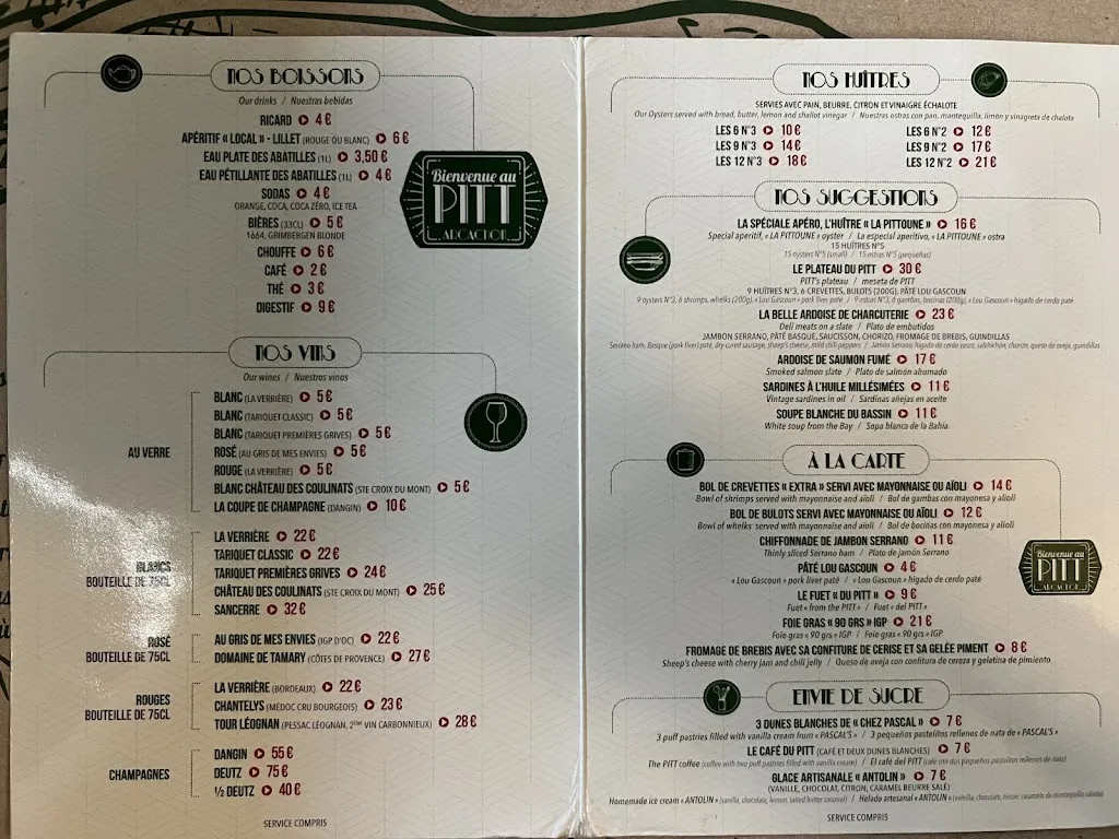 Menu_LE PITT_Arcachon_image_3