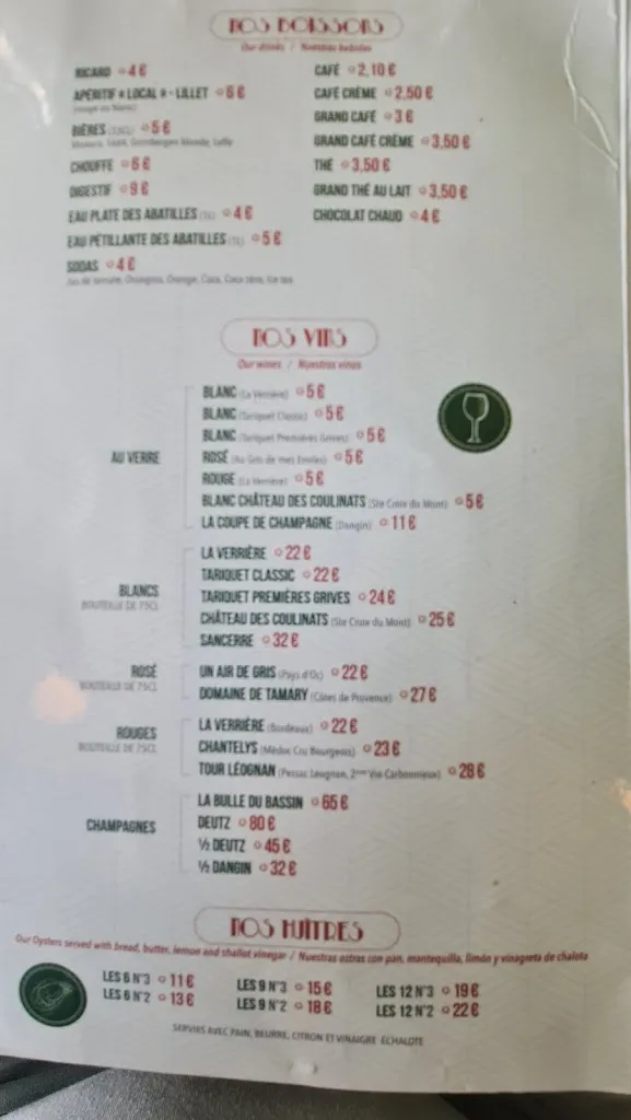 Menu_LE PITT_Arcachon_image_4