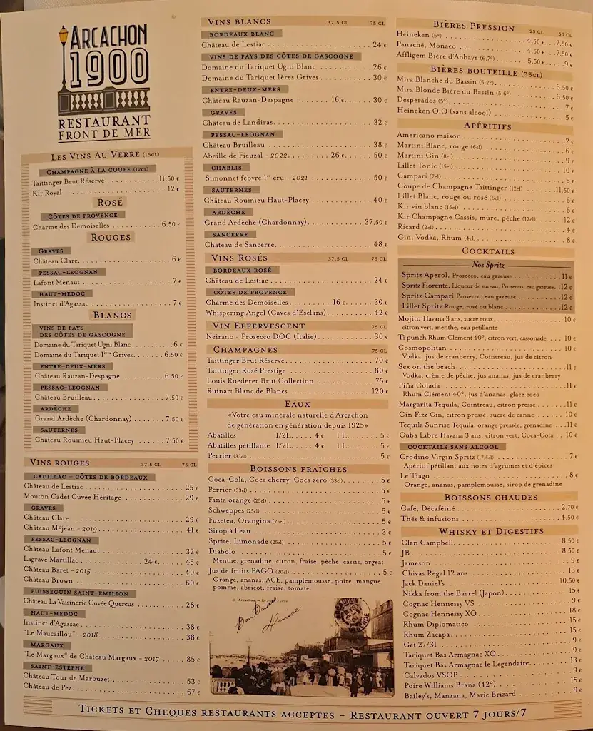 Menu_Arcachon 1900_Arcachon_image_2