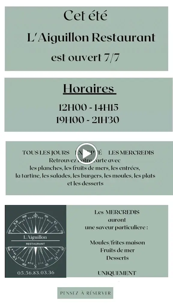 Menu_L' Aiguillon Restaurant_Arcachon_image_3