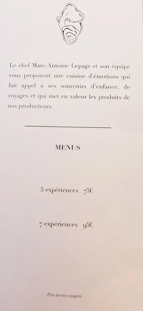 Menu_Maison Nacre - Restaurant gastronomique_Arès_image_3