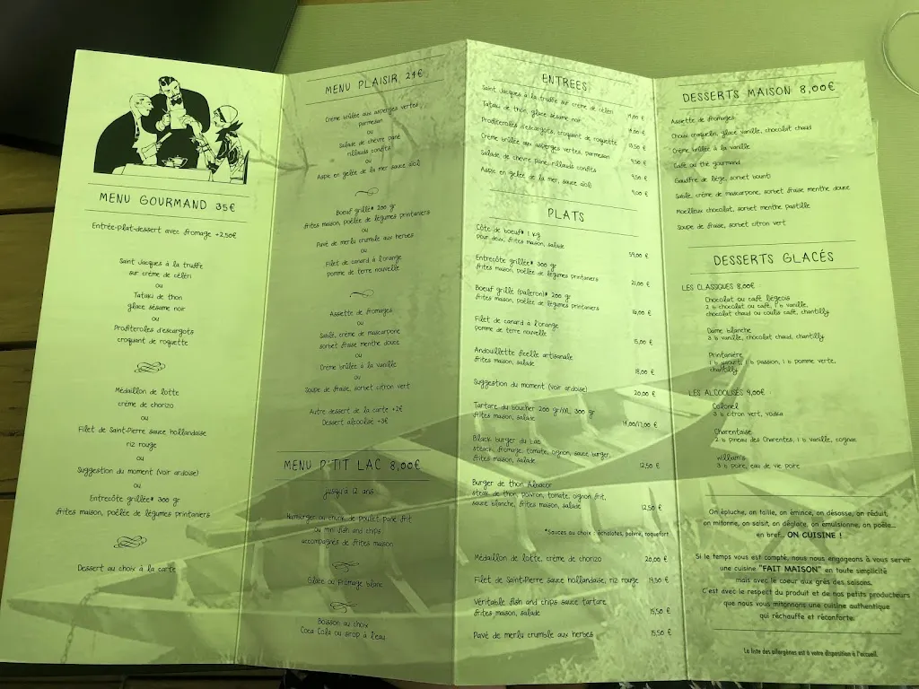 Menu_Restaurant Le Lac d'Hautibus_Argentonnay_image_2