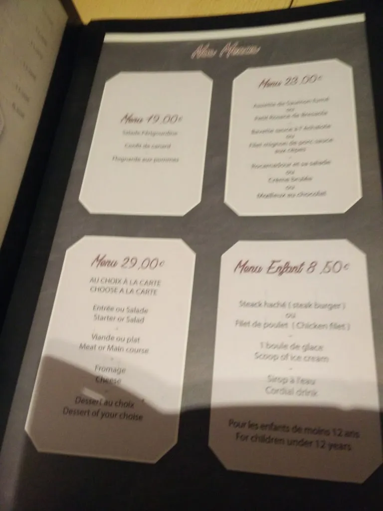 Menu_Bar Brasserie Les Remparts Pompadour_Arnac-Pompadour_image_2